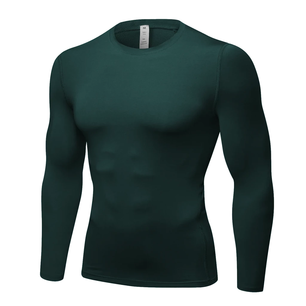 Men's long sleeve compression T-shirt sports T-shirt