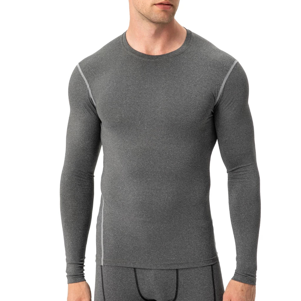 Men's long sleeve compression T-shirt sports T-shirt