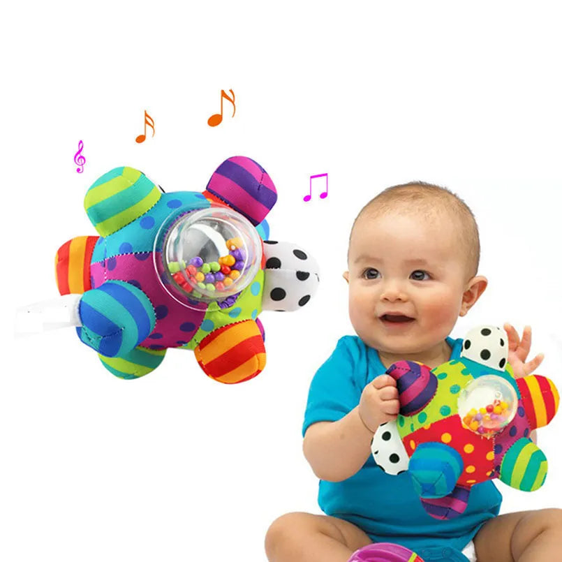 Lovely bells baby rattle toy Manual development and intelligence