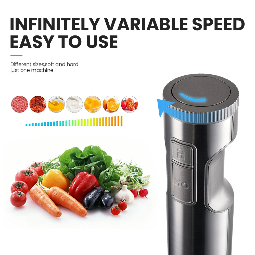 MIUI QuickMix 4-in-1 Powerful Hand Blender