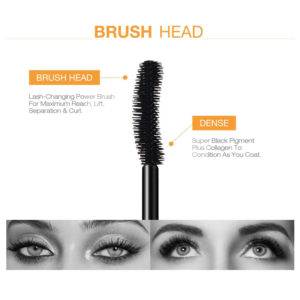 O. TWO.O. two. o makeup glitter eyelash extension black long lashes New Color Mascara long lasting eyelash extension