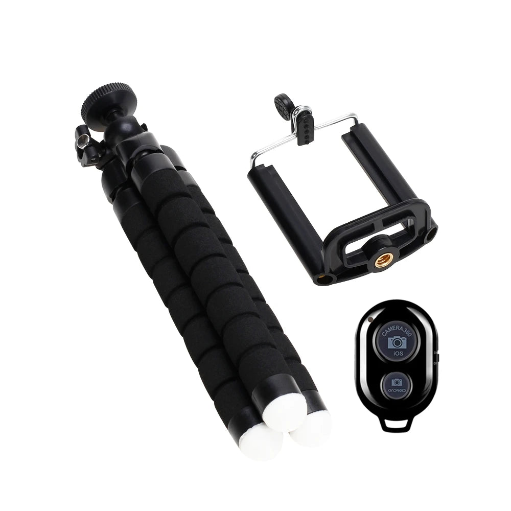 Tripod FlexiPro Smartphone Monopod Tripe Stand Octopus Mini Tripod Stativ For Phone