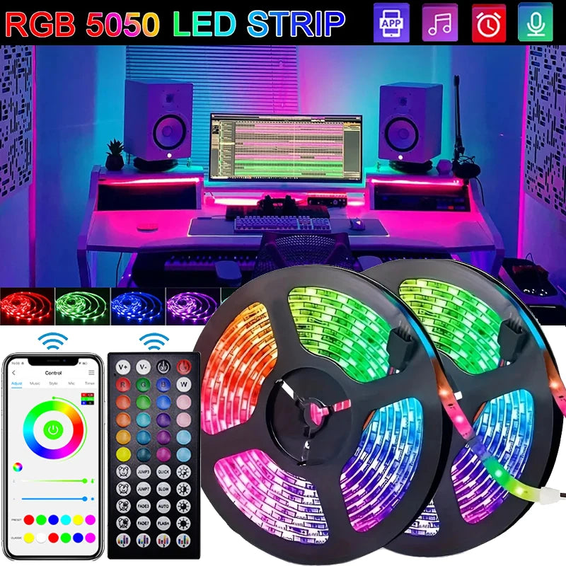 SmartGlow RGB Strip Lights USB LED Strip Lights RGB 5050