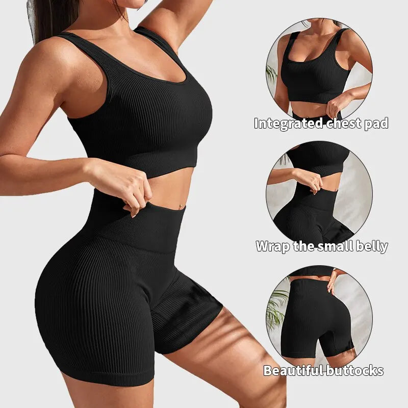 Yoga sets for women, fitness workout sets