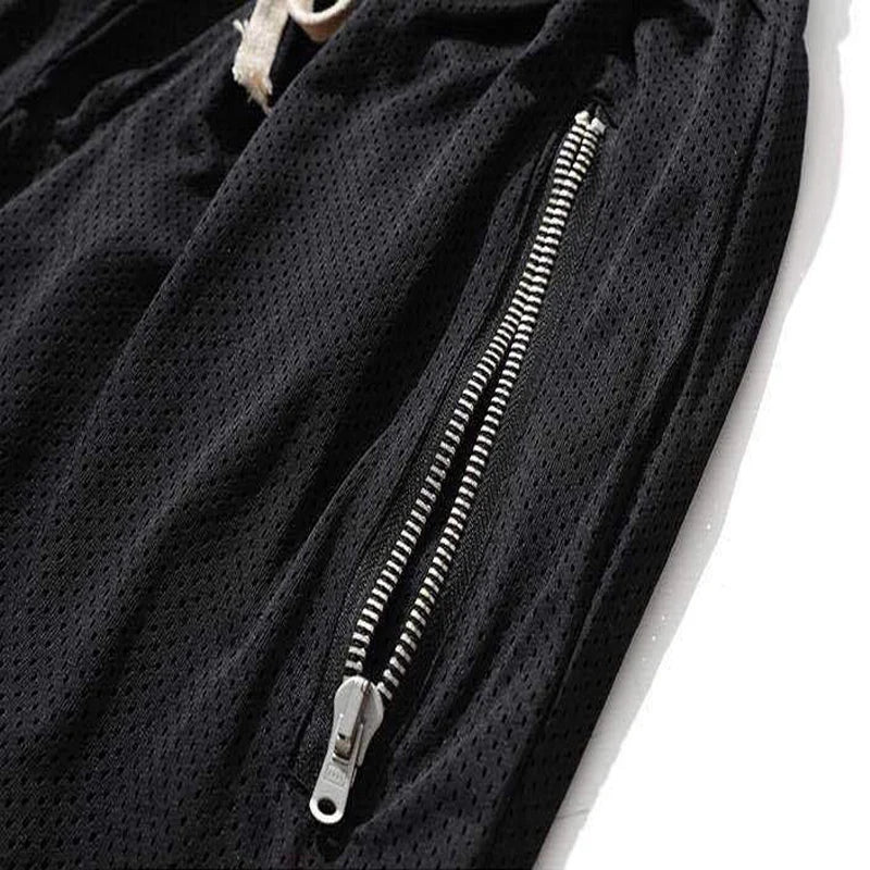 Men's reinforced mesh sports shorts