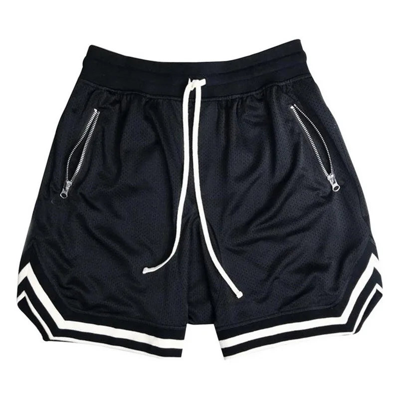 Men's reinforced mesh sports shorts