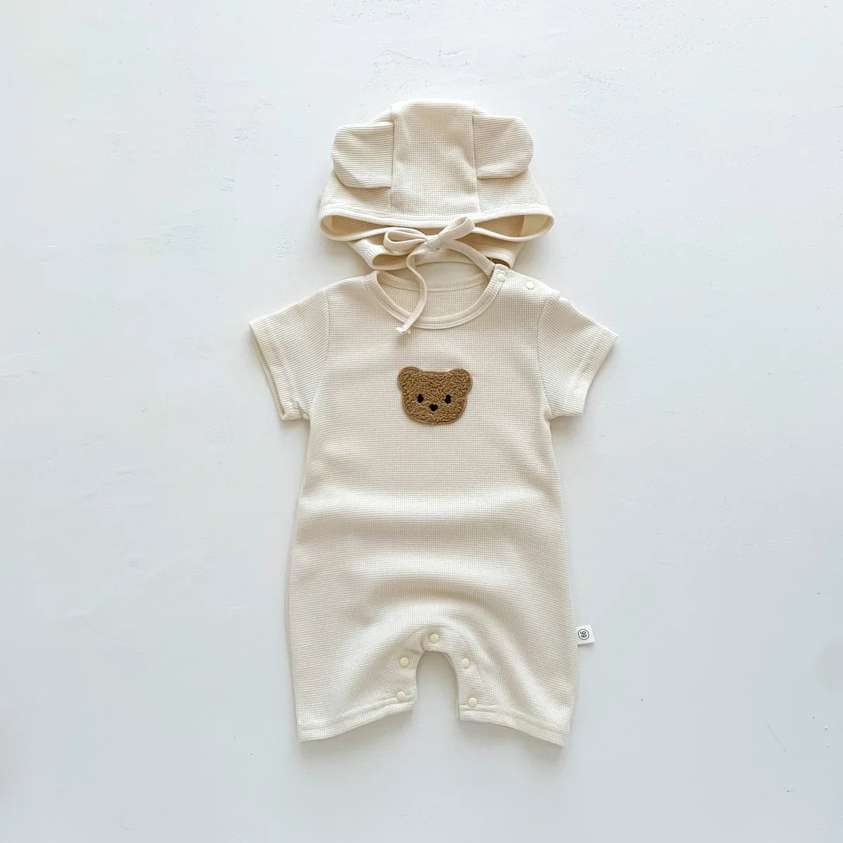 Charming Bear Romper for Boys and Girls