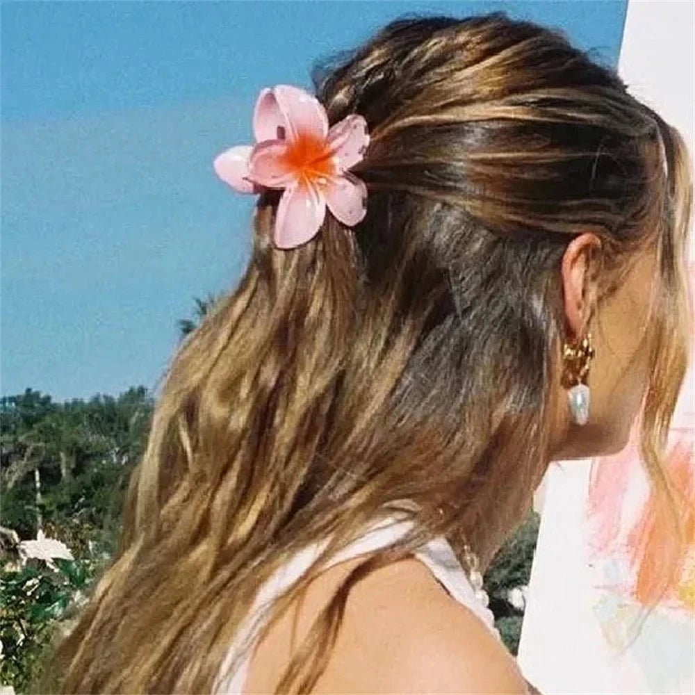 Floral Chic Hair Clips Elegant Style