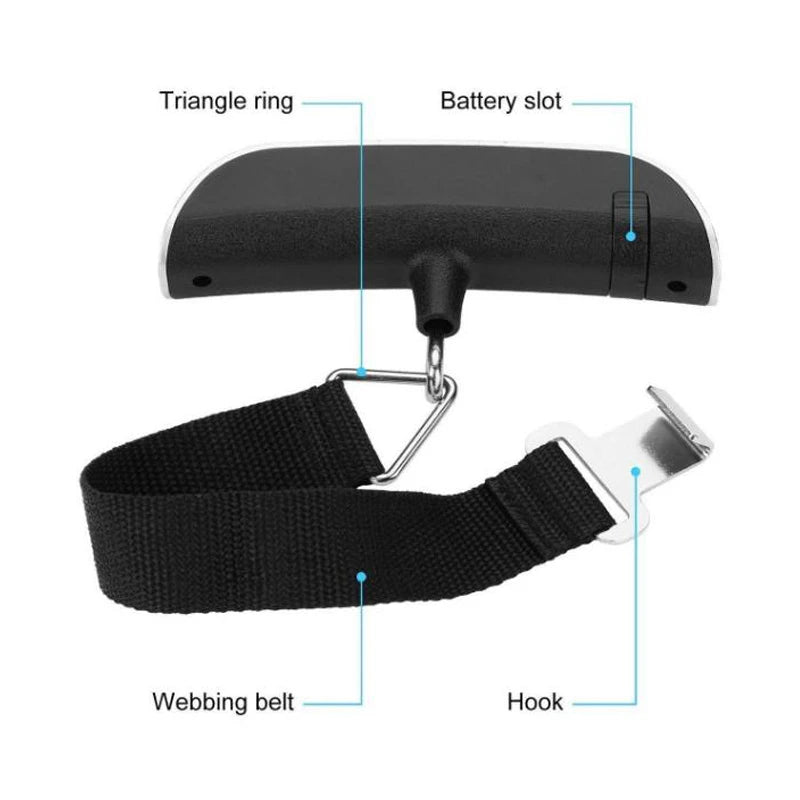 TravelMate Portable Digital Luggage Scale