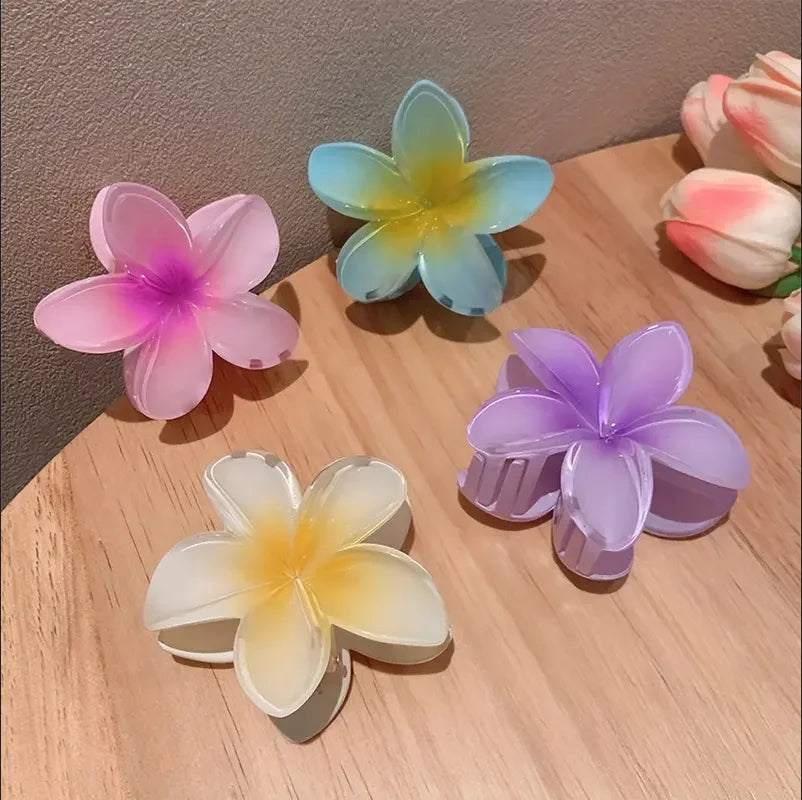 Floral Chic Hair Clips Elegant Style