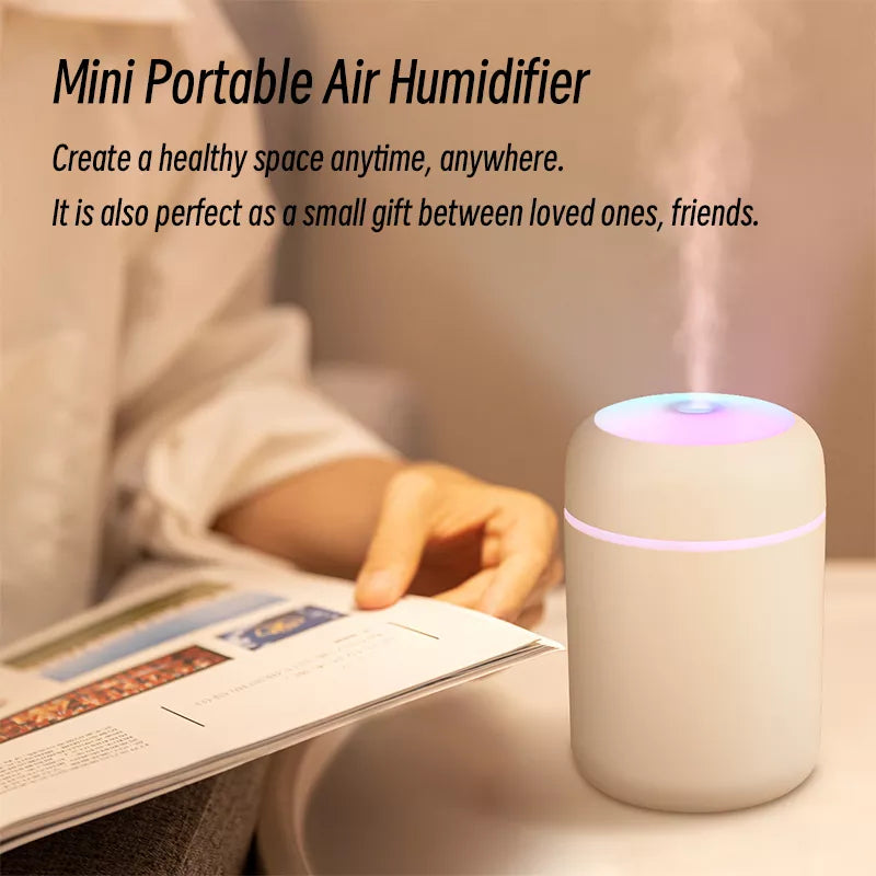 Mini umidificador de ar portátil USB Aroma Difusor Cool Mist maker 