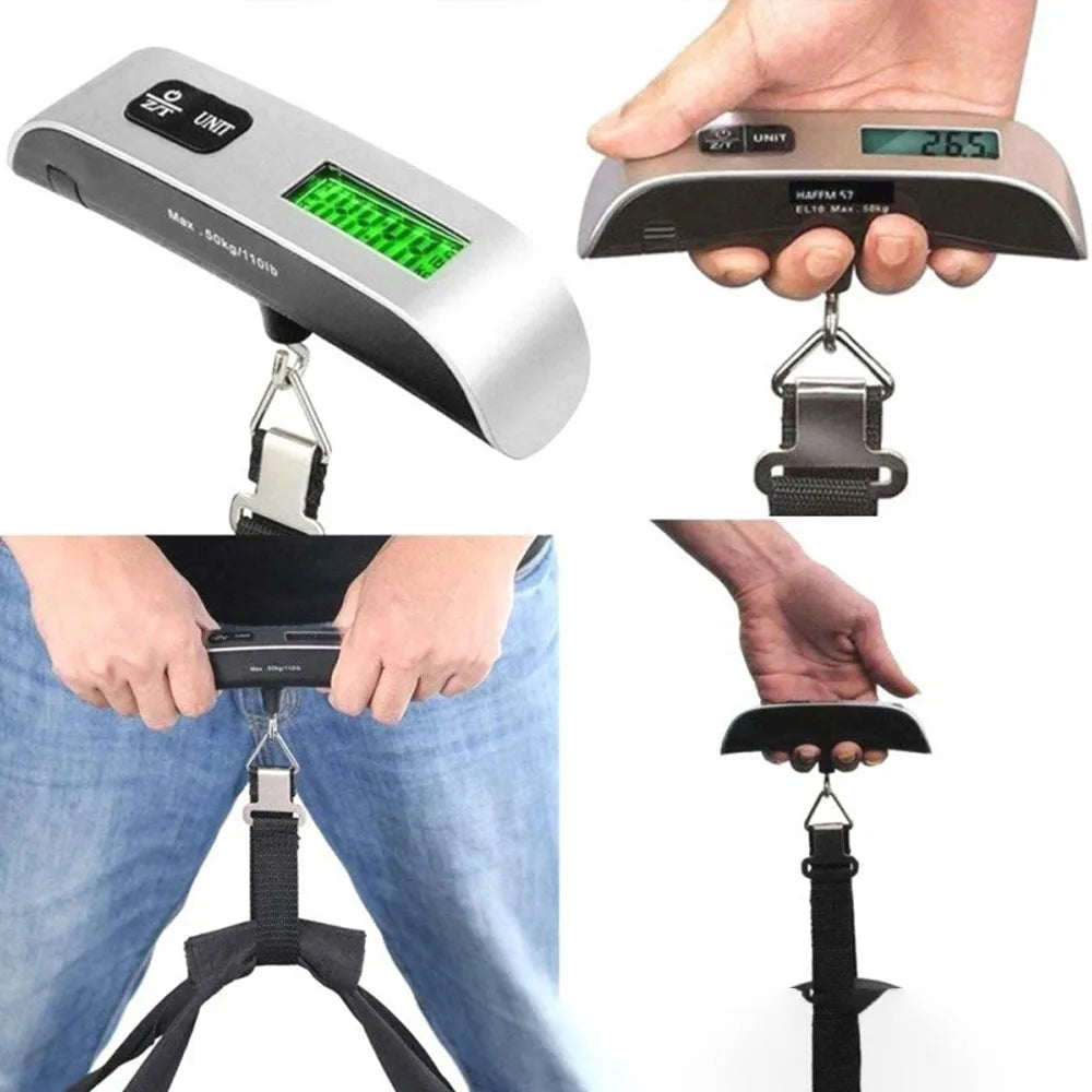 TravelMate Portable Digital Luggage Scale