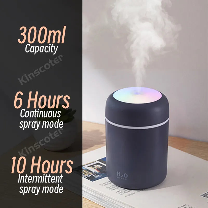 Mini portable air humidifier USB Aroma Diffuser Cool Mist maker