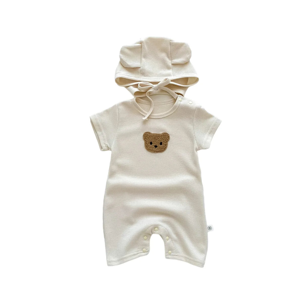 Charming Bear Romper for Boys and Girls