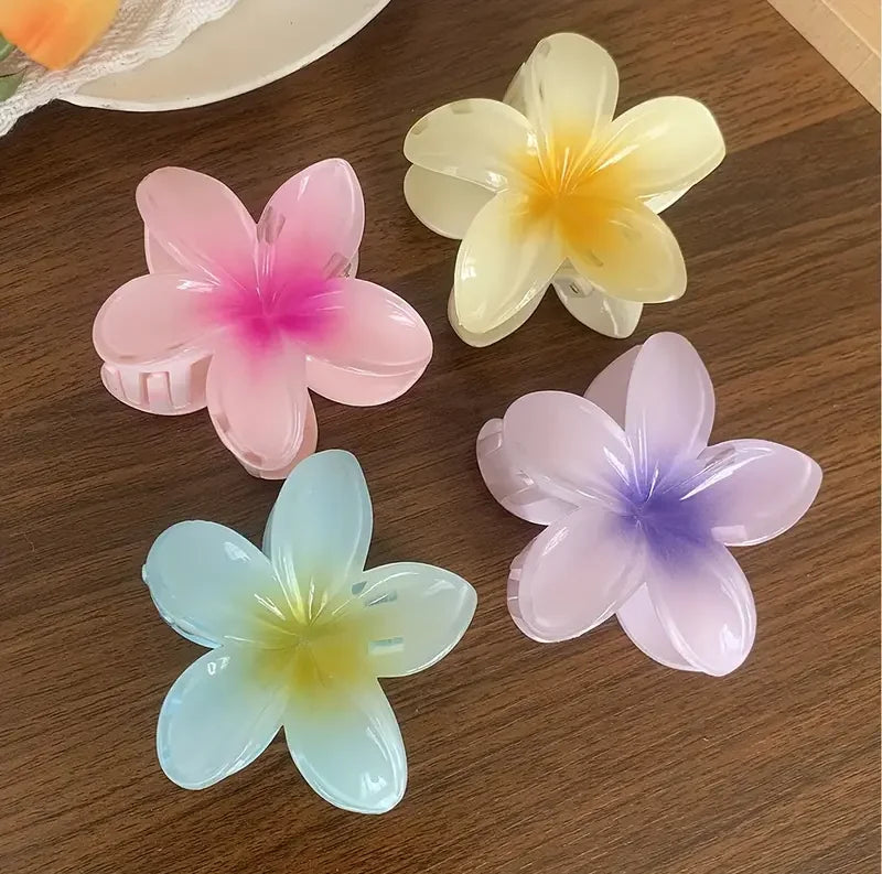 Floral Chic Hair Clips Elegant Style