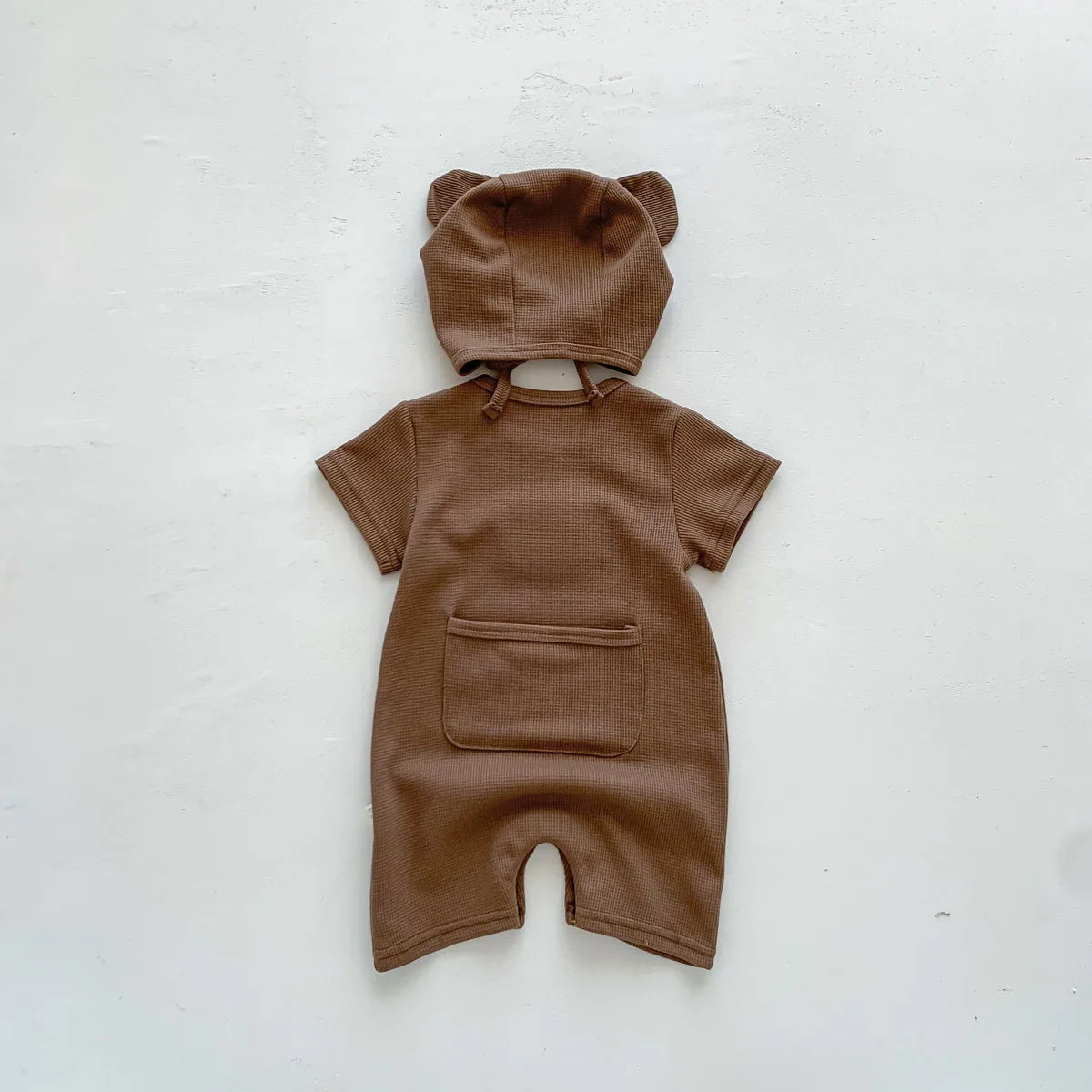 Charming Bear Romper for Boys and Girls