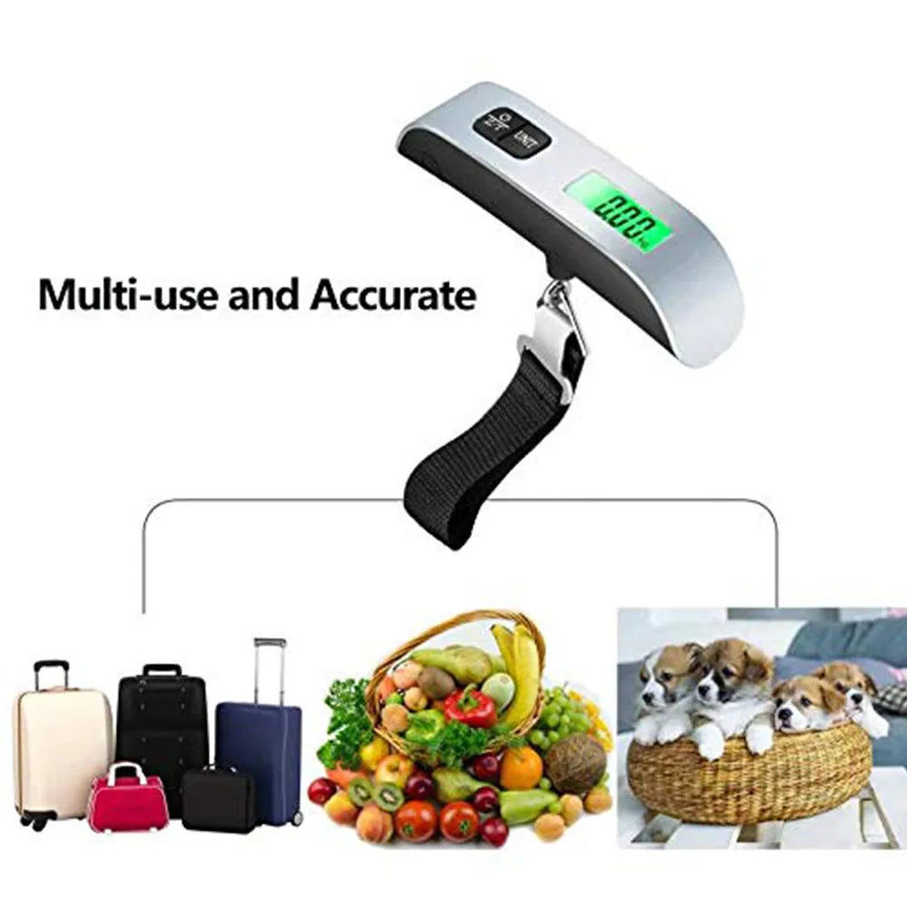 TravelMate Portable Digital Luggage Scale