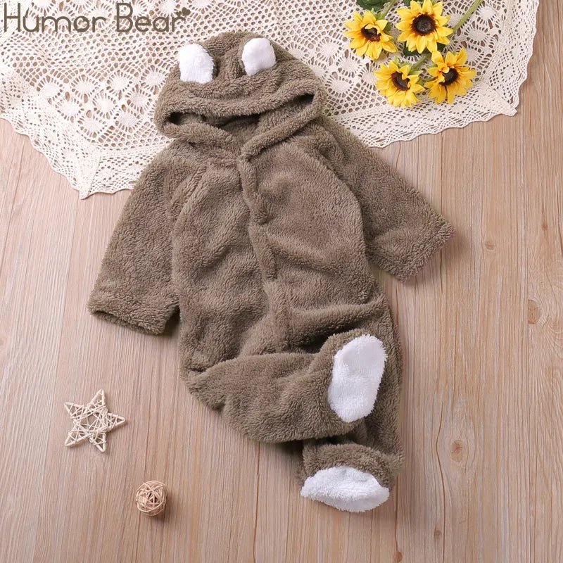 Humor Bear a jumpsuit of pure comfort and cuteness for your baby