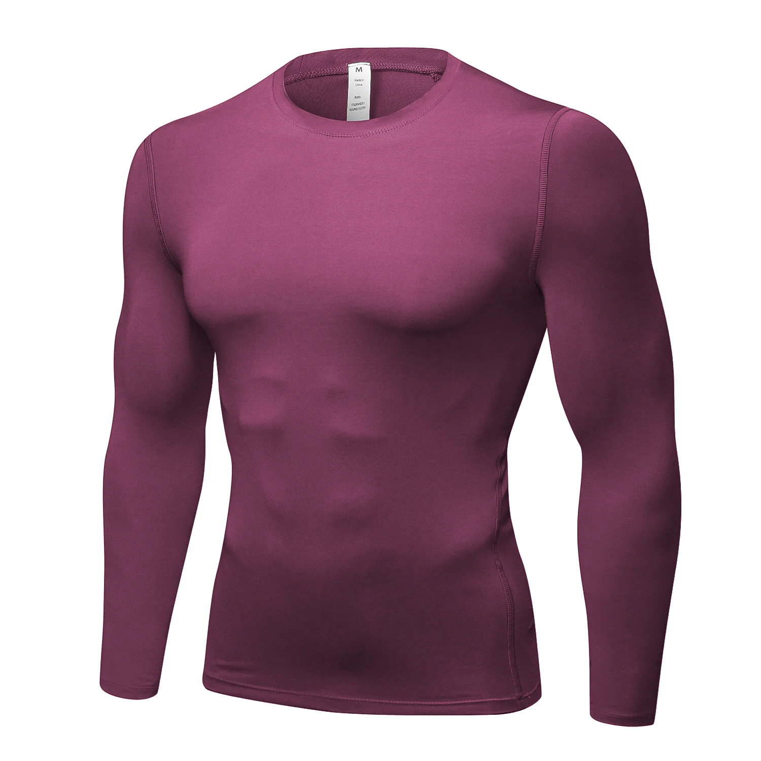 Men's long sleeve compression T-shirt sports T-shirt