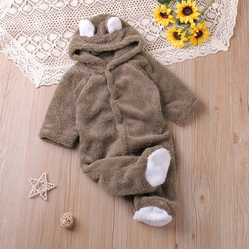 Humor Bear a jumpsuit of pure comfort and cuteness for your baby