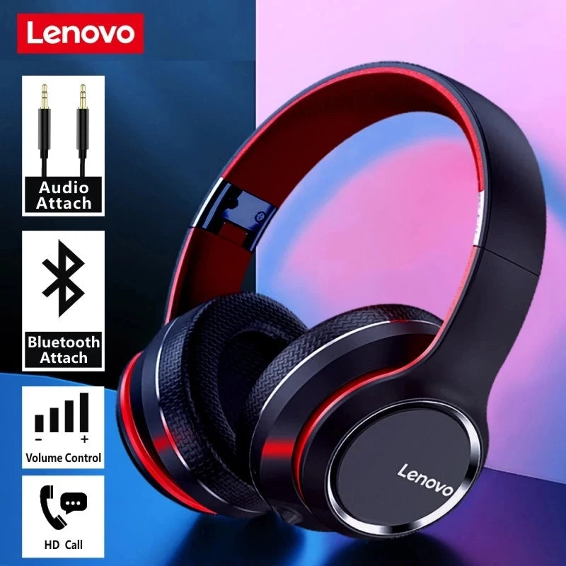 Lenovo HD200 Bluetooth Headphones with Noise Cancelling