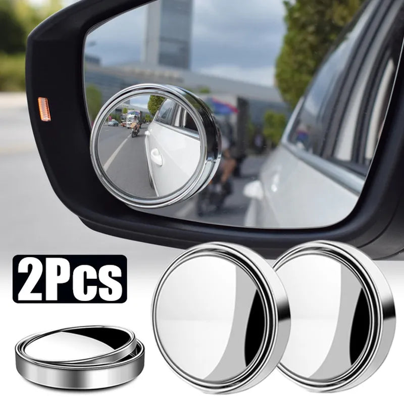 Adjustable blind spot mirror for car