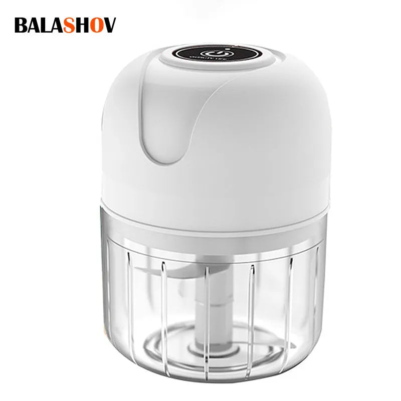 Mini Electric Garlic Chopper, Vegetable Grinder, and Vegetable Crusher