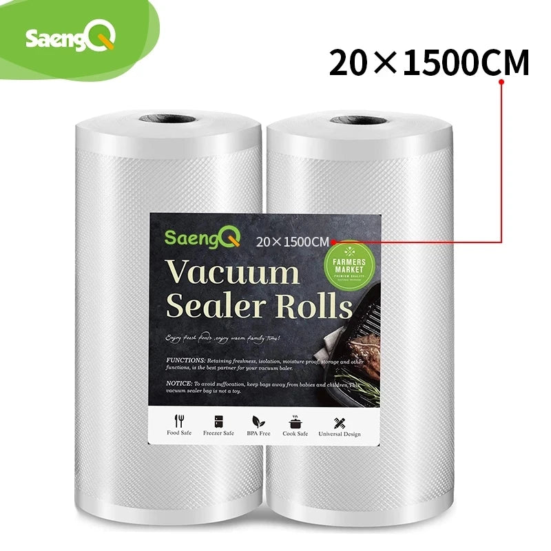 FoodPreserve SaengQ Kitchen Food Vacuum Sealer Bag