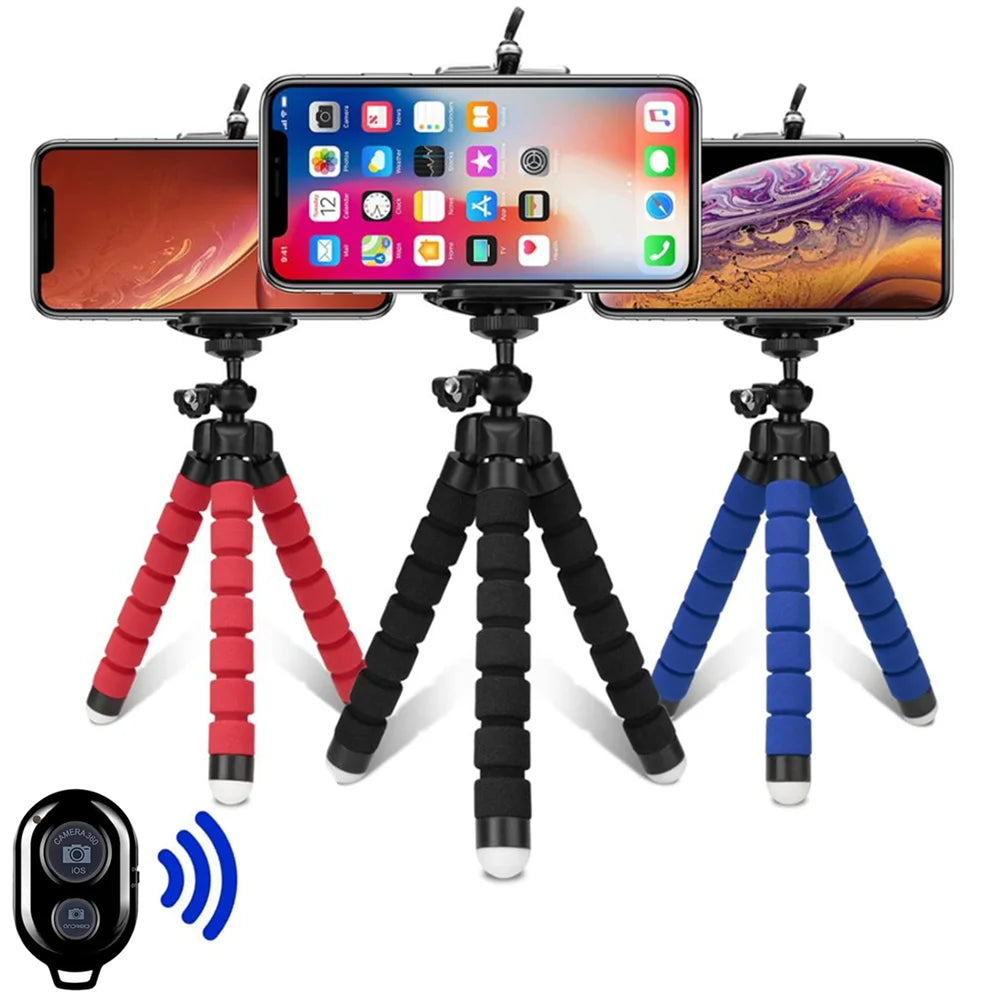 Tripod FlexiPro Smartphone Monopod Tripe Stand Octopus Mini Tripod Stativ For Phone