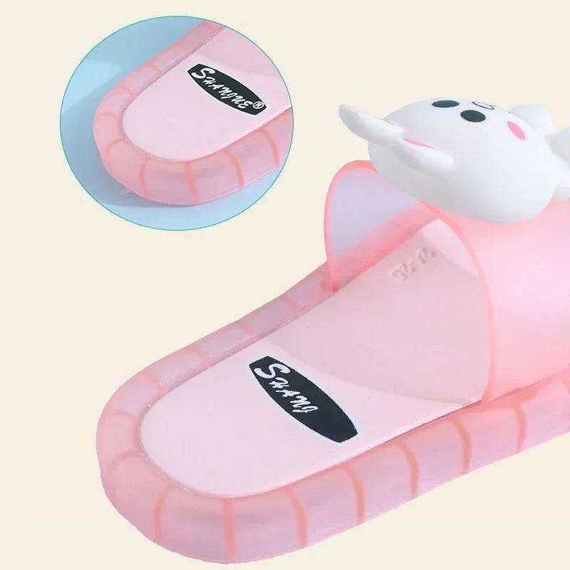 Chinelos luminosos crianças sapatos dos desenhos animados sorriso padrão confortável led luz criança bebê casa sapatos legal macio pvc antiderrapante calçado 