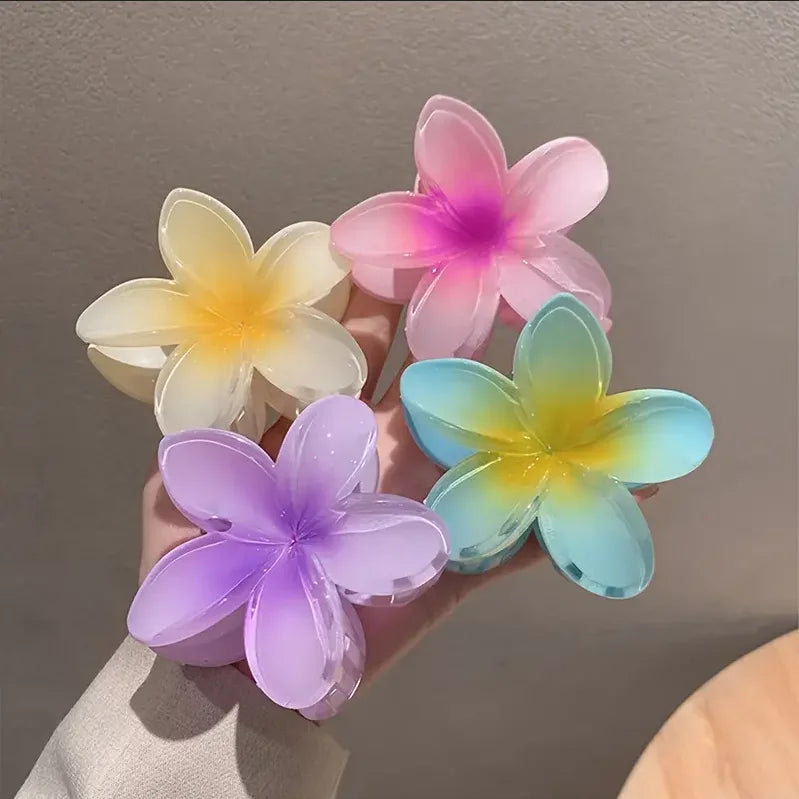 Floral Chic Hair Clips Elegant Style